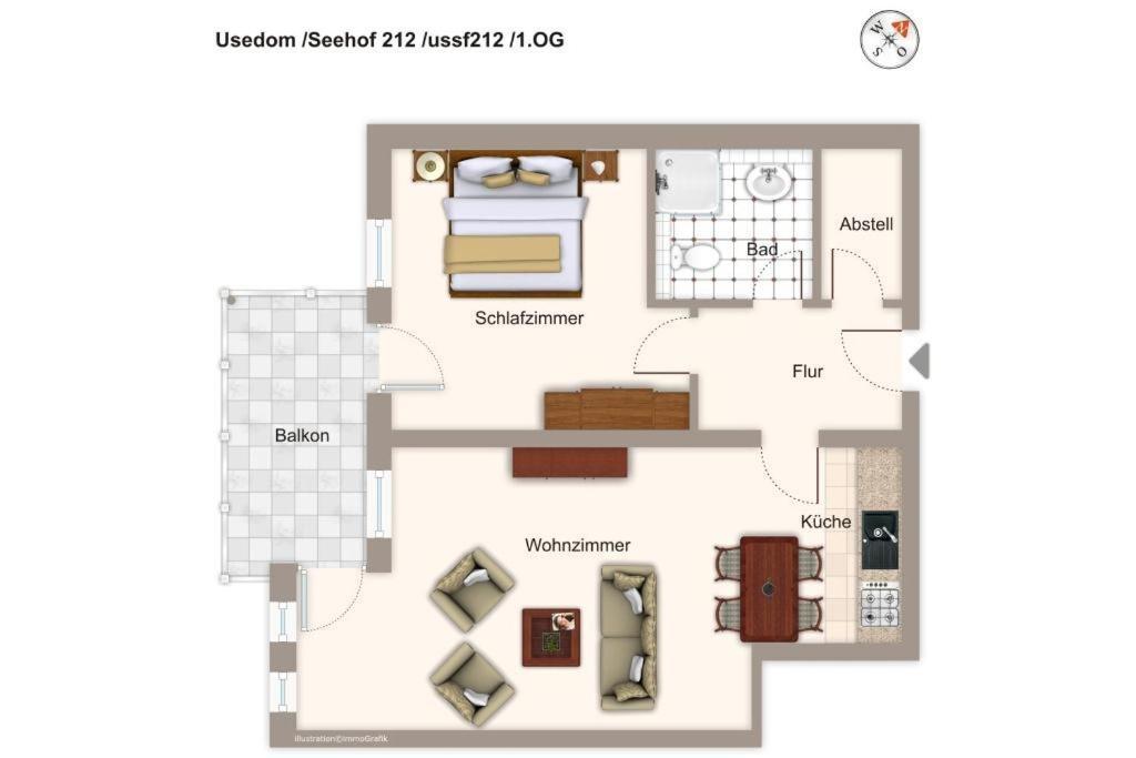 Seehof Seehof 212 Heringsdorf  Ngoại thất bức ảnh